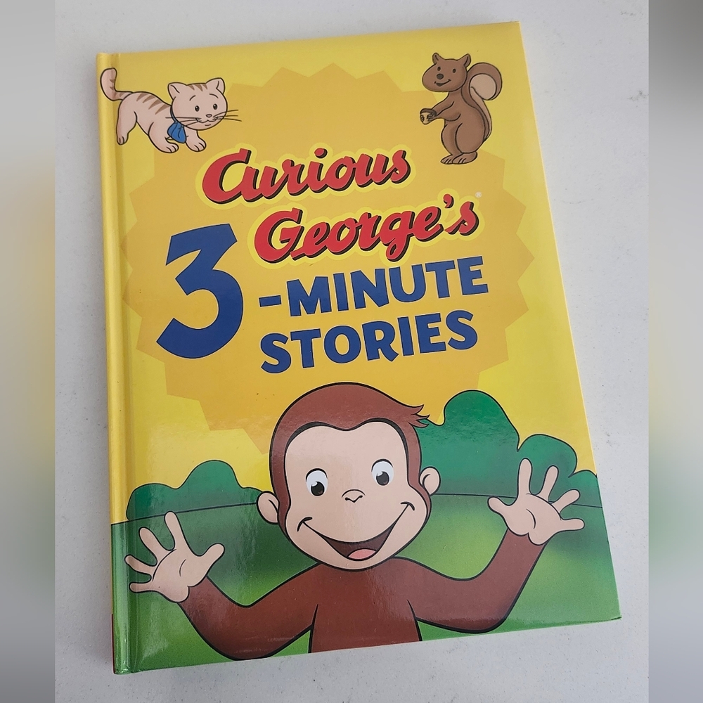 Hardcover Curious George 3 Minute Stories